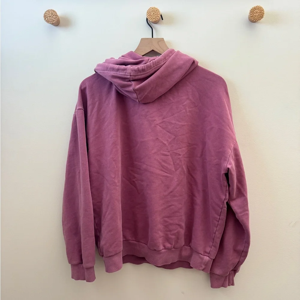 Men's Cozy Pink Hoodie - Picture 4 of 5